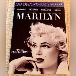 💋 My Week with Marilyn DVD 💋